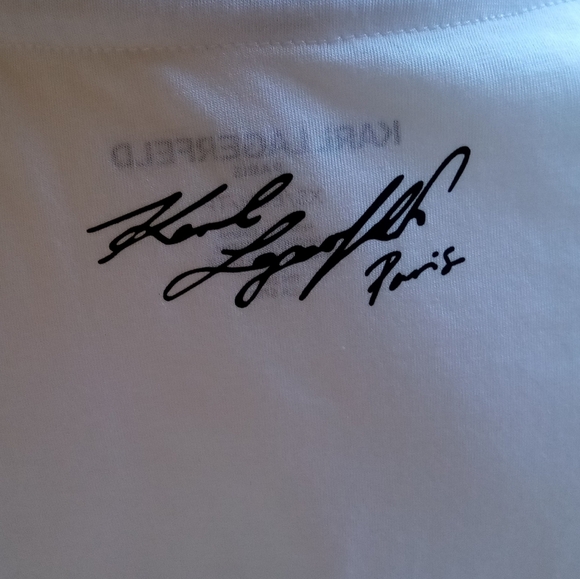 Karl Lagerfeld printed tee XS - Picture 3 of 3